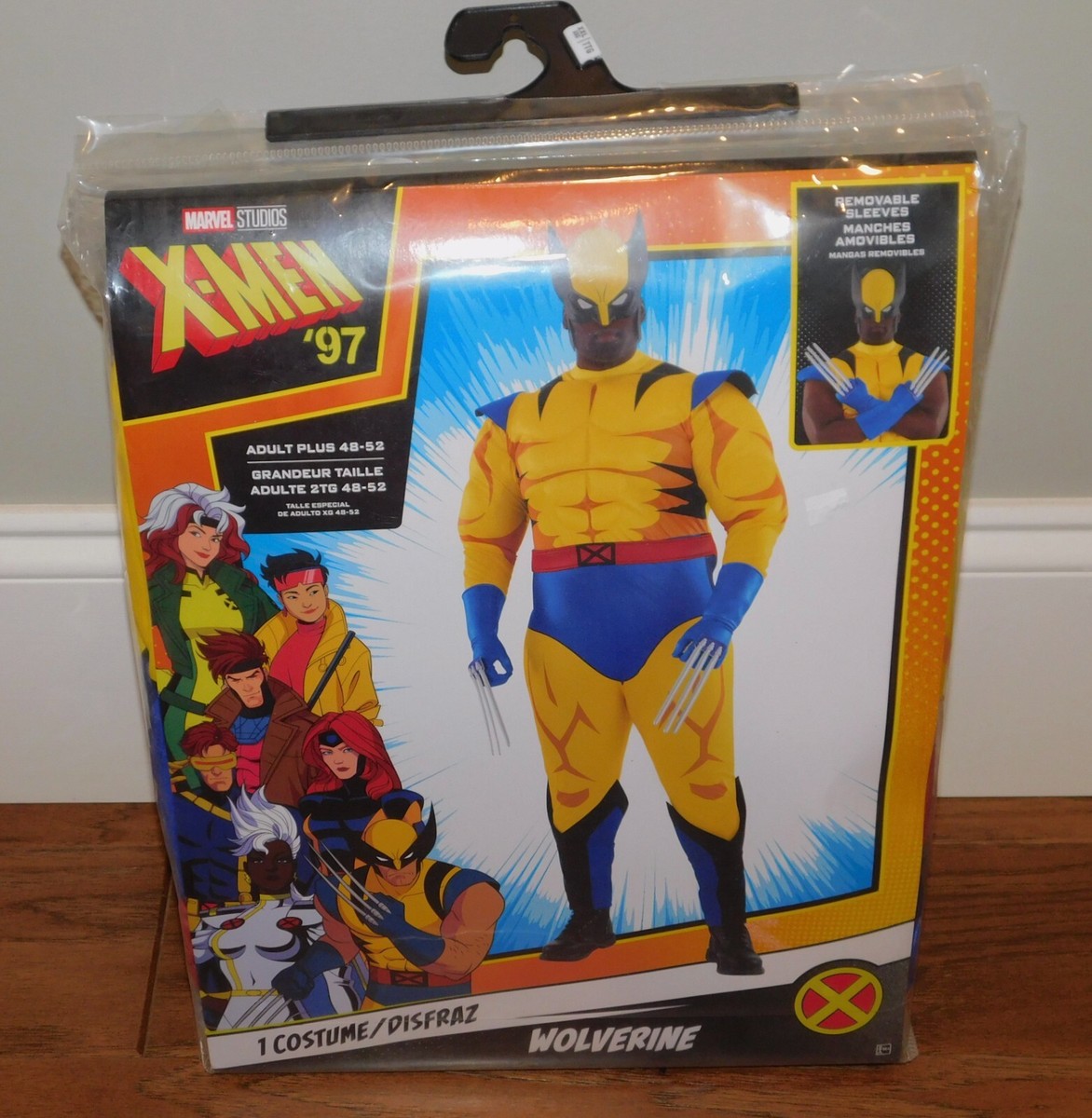 Marvel Studios X-Men '97 Wolverine Mens Costume Adult Plus 48-52