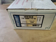Duo-Fast Staples 7628 CR III 16 Gauge Galvanized 7/16 Crown 7/8" Long 18090 pcs