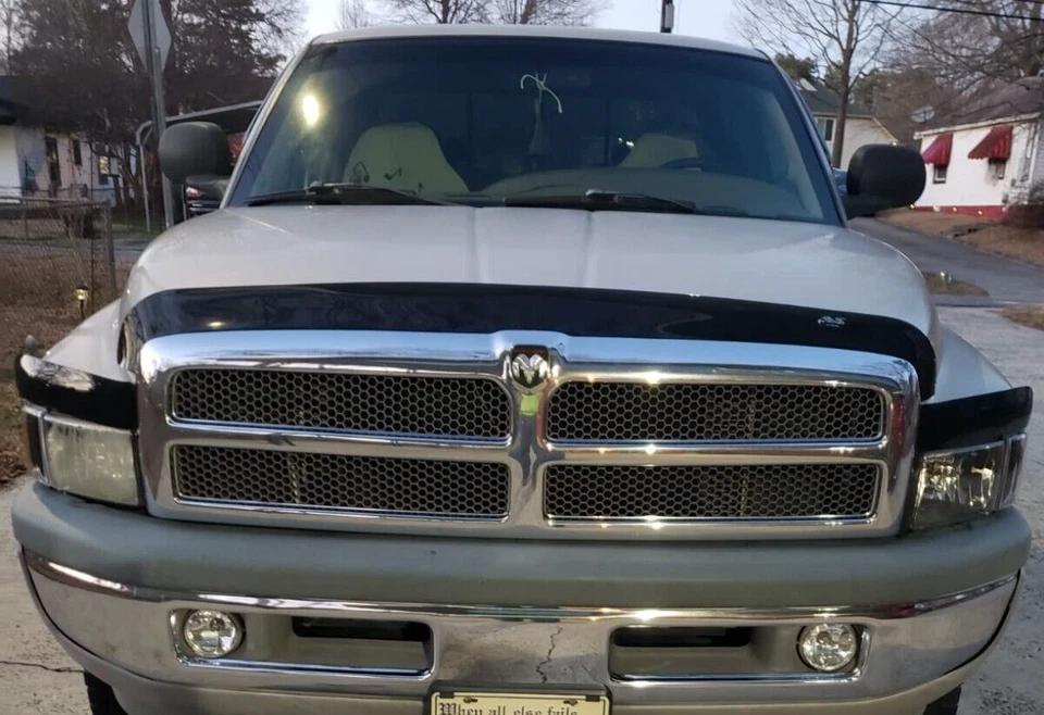 BugFlector Hood Protector Bug Shield Deflector for 1994-2001 Ram 1500 2500 3500 - Image 2 of 4