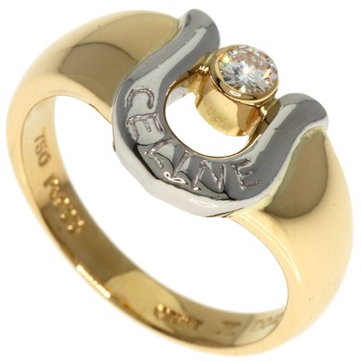 Celine Ring Diamant K18 Gelbgold PT900