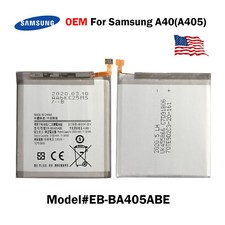 NEW Original Battery Replacement For Samsung Galaxy A40 A405 EB-BA405ABE