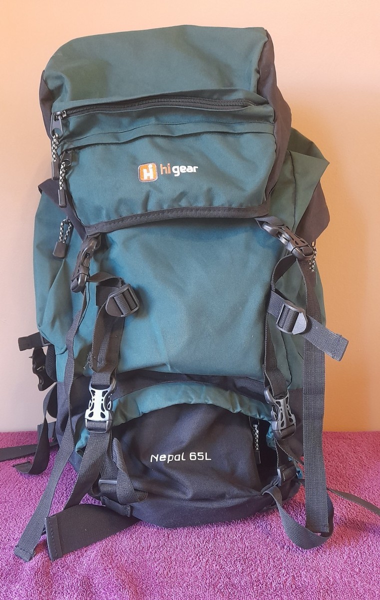 Nepal Hi Gear Backpack Hi Gear Nepal 65L Hiking Rucksack Backpack