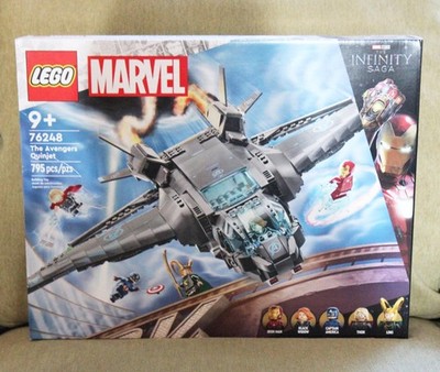 LEGO 76248 Marvel Super Heroes The Avengers Quinjet Set Retired New Sealed