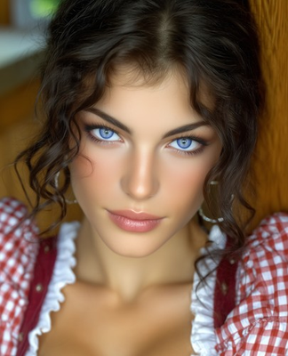 #ad 8x10 Romantic Glamour Portrait Print Beautiful Woman Photo 292248194 $6.95