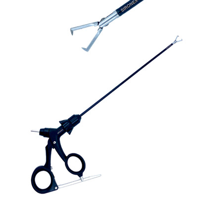 Laparoscopic Grasping Forceps Tenaculum 5mm Reusable Surgical Instruments SS 1pc