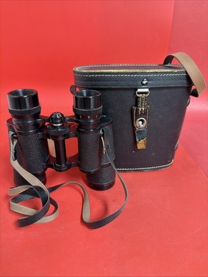 Vintage Sunset 7x35 binoculars with coated optics, made in Japan