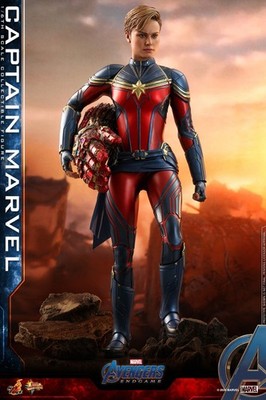 AVENGERS : ENDGAME - CAPTAIN MARVEL 1/6 ACTIONFIGUR HOT TOYS MMS 575 SIDESHOW