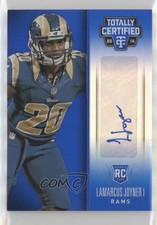 2014 Panini Totally Certified 10/10 Lamarcus Joyner #153 Auto 7fb