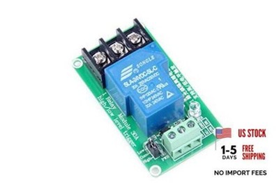 DC Relay Module High-Low Level Triggering Optocoupler Isolation 24V 1-Channel