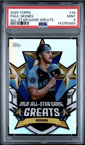 2025 Topps All-Star Game - All-Star Game Greats Paul Skenes #ASGG PSA 9 MINT