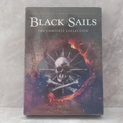 Black Sails: The Complete Series Season 1-4 DVD, 12-Disc Set New - Image 1 of 4