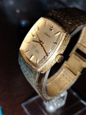 Vintage Everite 17 Jewels Incabloc Watch Swiss Made Running Well LovelyCondition