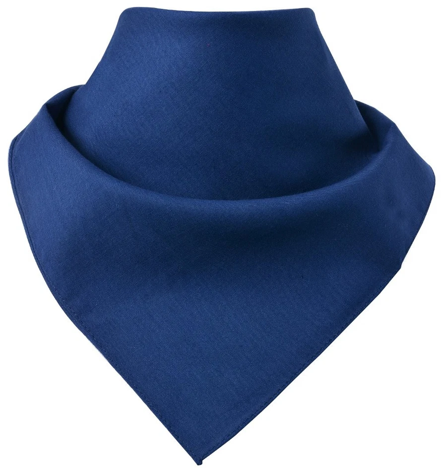 Bandana en 100 % coton Taille unique  Bleu  M - Photo 1/4