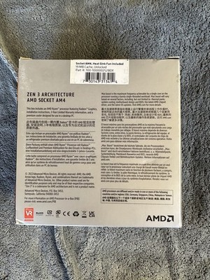 AMD Ryzen 5 6-Core 3.8GHz Processor Socket AM4 100-100000252BOX