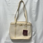 NWT NOS 1999 Etienne Aigner Purse/Handbag INDOCHINE Style 35501 Straw Camel Tote