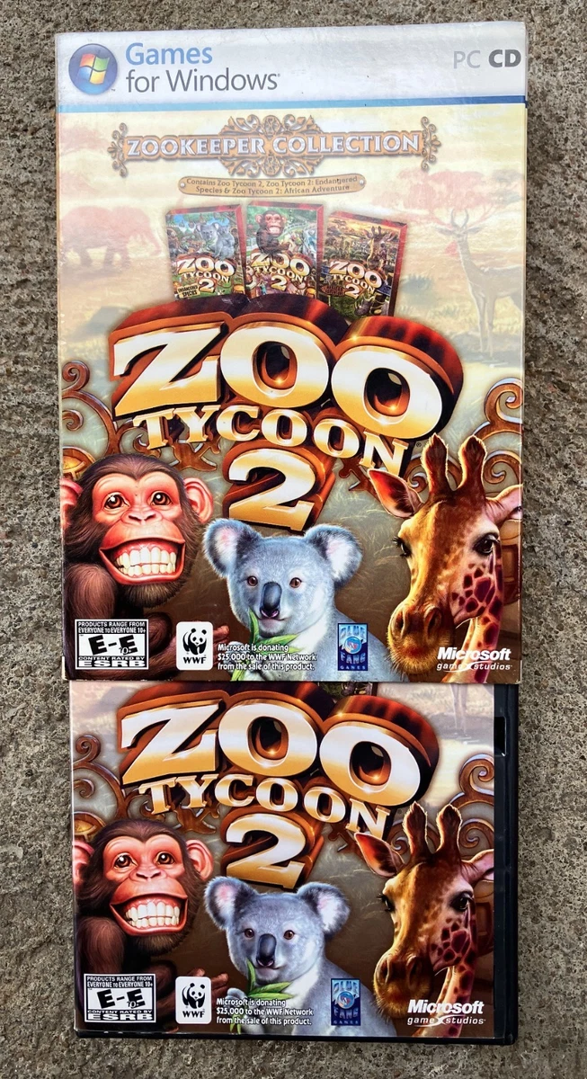 Zoo Tycoon 2: Zookeeper Collection PC Video Games for sale | eBay