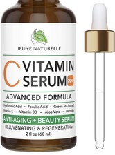 Vitamin C Serum With Hyaluronic and Ferulic Acids, Anti Aging Facial Serum