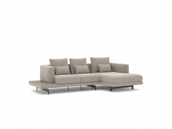 Designer Grau Sofa Couch L-Form Modern Ecksofa PolstermöBel Wohnzimmer-image