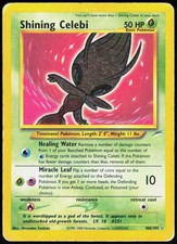 Shining Celebi - 106/105 - Pokemon Neo Destiny Unlimited Holo Rare Card WOTC HP on eBay
