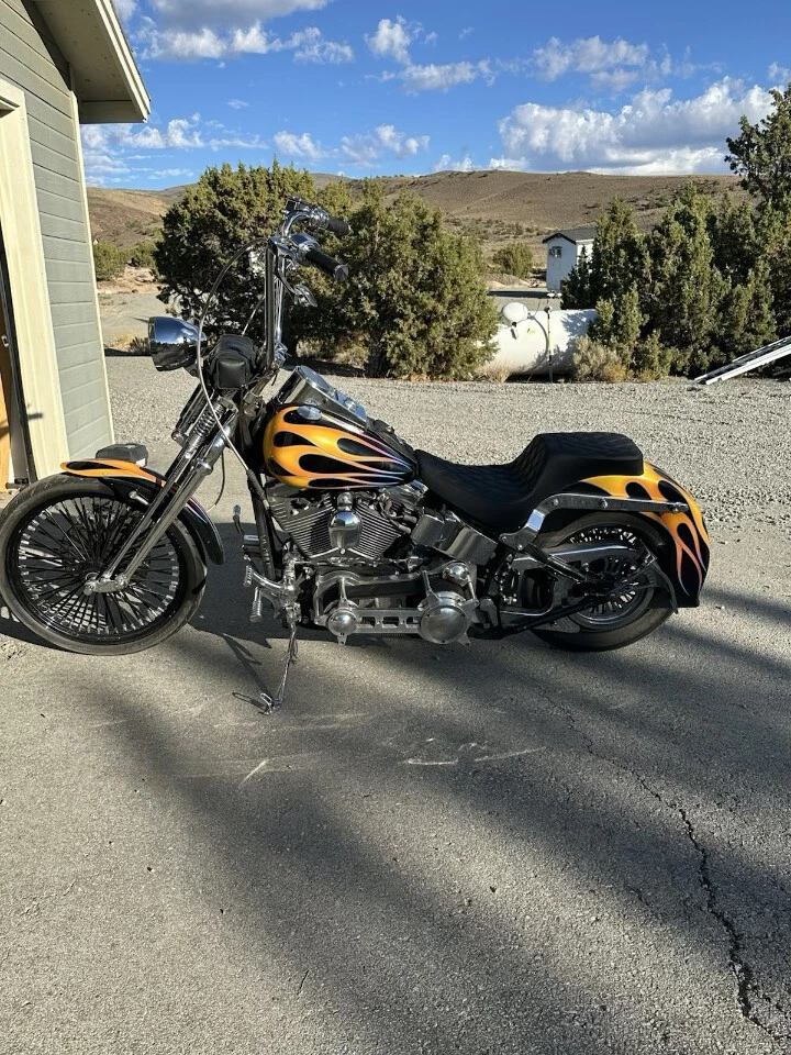 Drag Specialties Predator 钻石座椅适用于 2000 - 2017 Harley Softail FLST FXST — 第 3/4 张图片