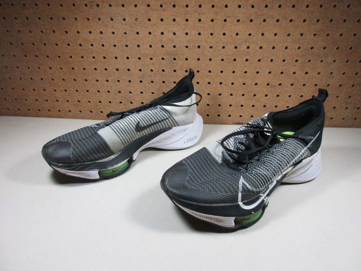 Nike Air Zoom Tempo NEXT% Flyknit Black White for Sale