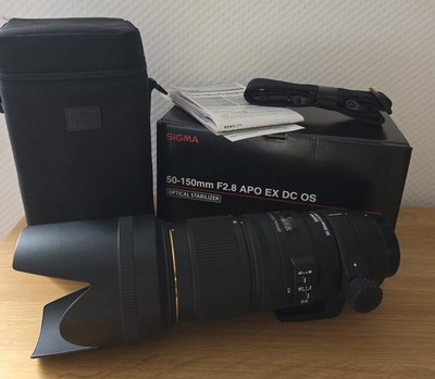 Sigma 50-150mm F/2.8 APO EX DC OS HSM für Nikon F-Mount, Top Zustand, selten
