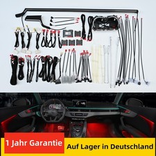 30 Farben LED Umgebungslicht Atmosph&auml;renlampe F&uuml;r Audi A4 A5 S5 B9 2017-2024