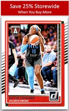 Rhyne Howard 2025 Donruss WNBA #73 Atlanta Dream