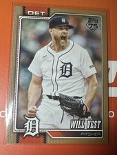 2026 Topps Series 1 Baseball #121 Will Vest - Detroit Tigers -  /2026 B5
