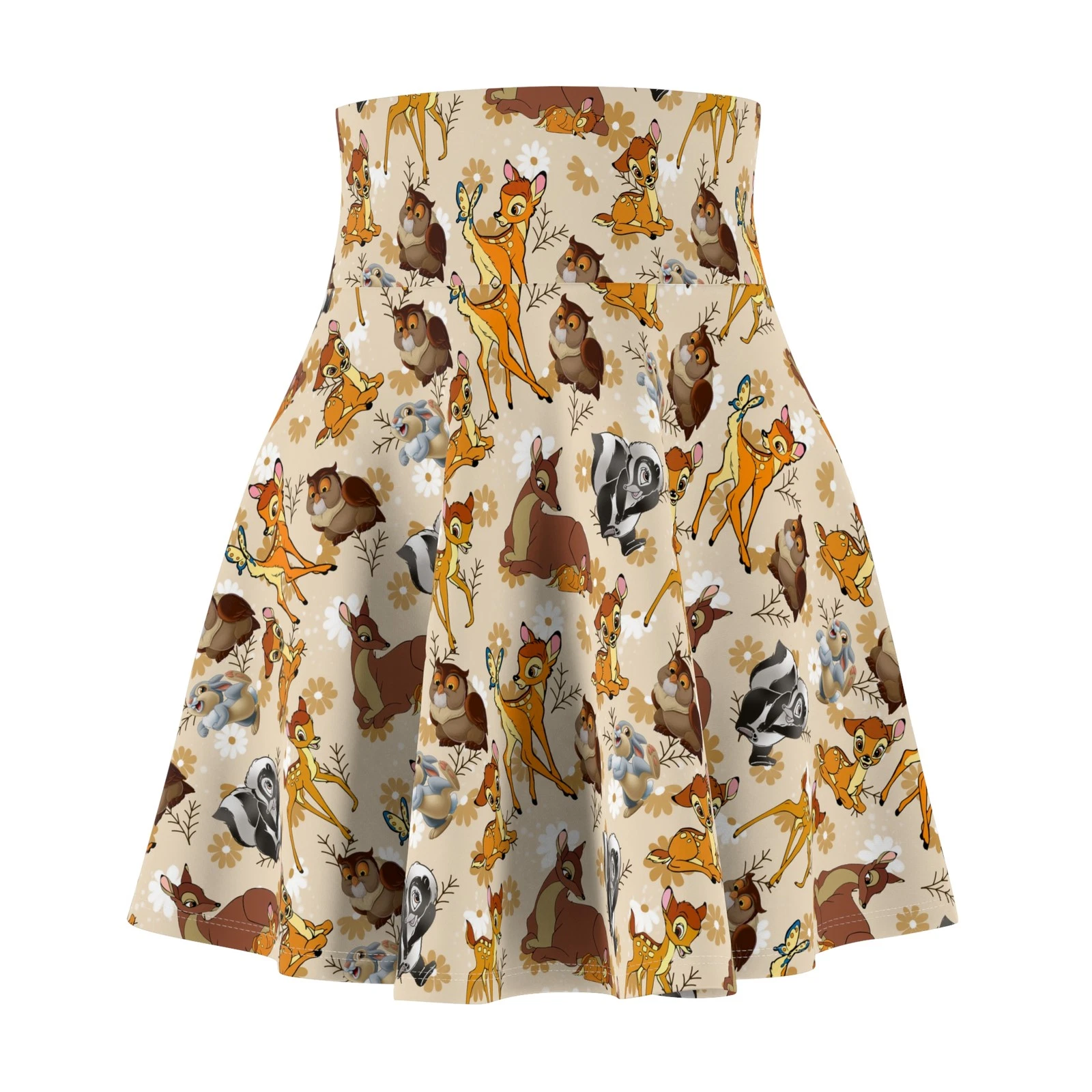 Bambi Women's Skater Skirt, Gift for Her