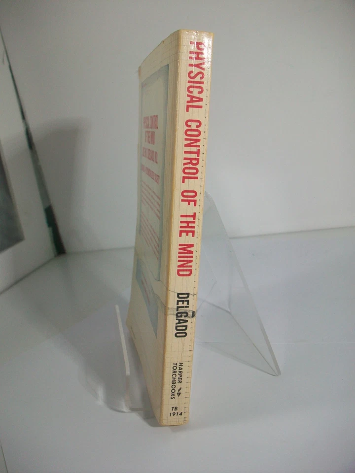 Physical Control Of The Mind by Jose M.R.. Delgado, M.D..Paperback. Good + Cond - Image 3 of 4