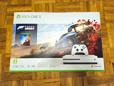 Xbox One S 1TB White   Top Zustand mit OVP & 9 Spielen