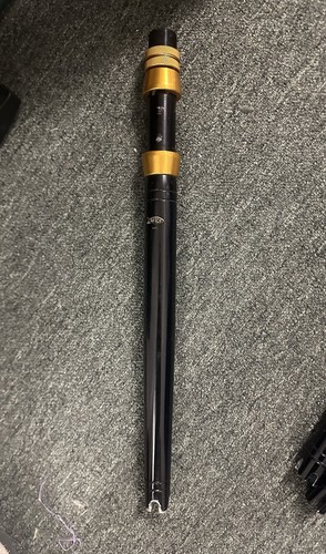 Aftco #2 Straight Rod Butt UB2 Black & Gold