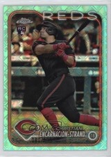 2024 Chrome Logofractor Edition Aqua Refractor Christian Encarnacion-Strand 07b3