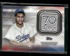 2020 Topps Roy Campanella Commemorative Patch Dodgers