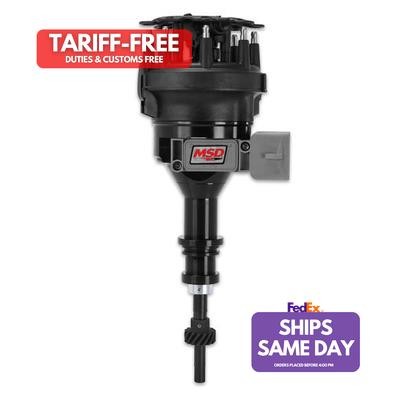 Msd Ignition 84563, One Sbf 5.0L Fits 86-93 Billet Distributor Black Finish 