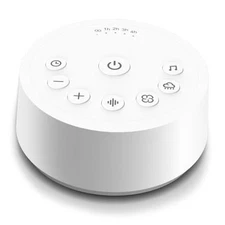  Sound Machines Sleep Noise Machine with 25 Soothing Sounds 32 Volume White