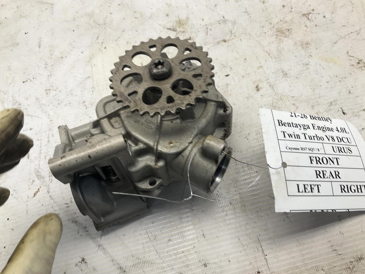21-26 Bentley Bentayga 4.0L Twin Turbo Engine Oil Pump P