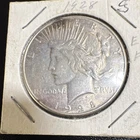 1928 Peace Silver Dollar $1 Silver Business Strike Uncertified Ungraded