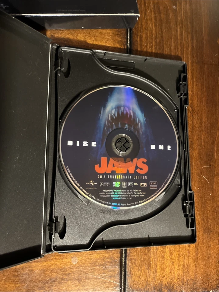 Jaws 30th Anniversary Edition DVD 2005, 2-Disc Set, Widescreen - Image 4 of 4