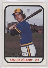 1981 TCMA Minor League Dennis Gilbert #530 8d2