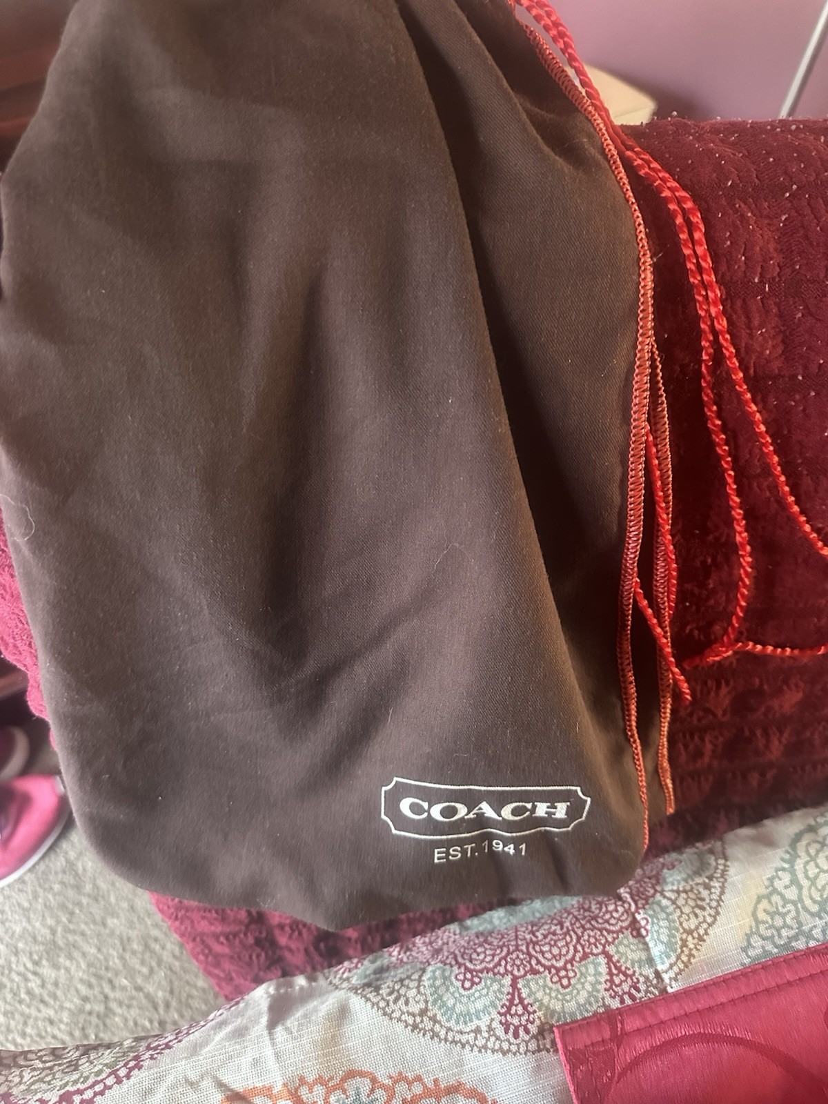 Coach Leather Suede Multicolor Patchwork Tote Sho… - image 4