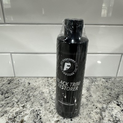 Exoforma Car Care Black Trim Restorer- 8 Fl Oz Bottle- NEW SEALED
