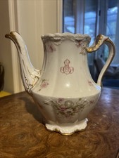 Limoges Theodore Haviland Tea Pot Rose Gold MISSING LID