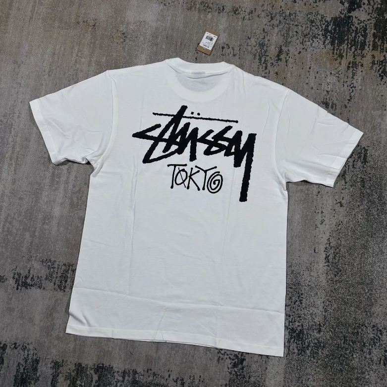 Stussy Stock Tokyo tee - White Medium | eBay