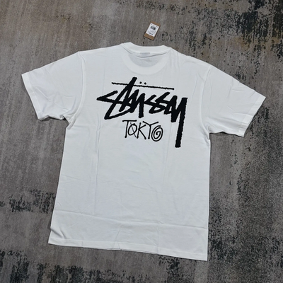 Stussy Stock Tokyo tee - White Medium | eBay