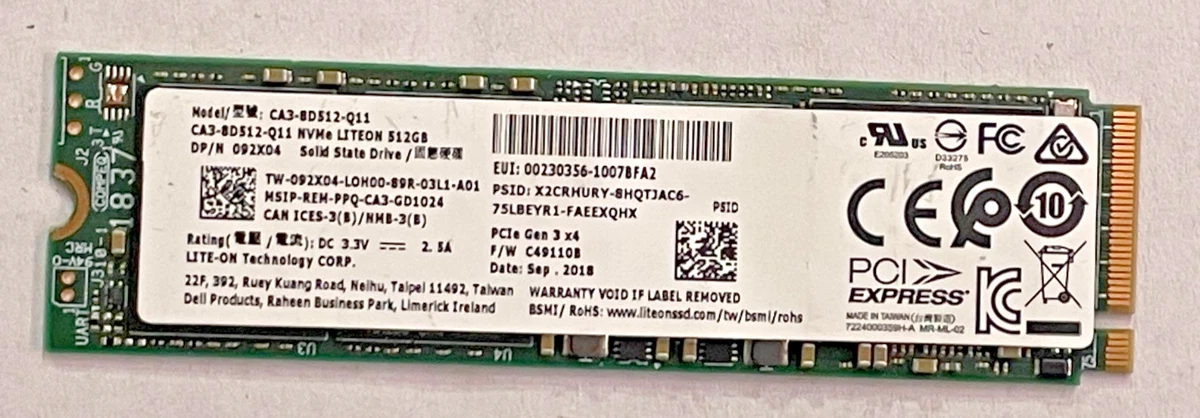 Lite-On M.2 Interface 512 GB Solid State Drives for sale | eBay