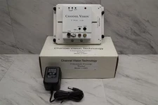 NEW Channel Vision C-0301 1-Input Video Modulator w/ Bracket Ears & Adapter