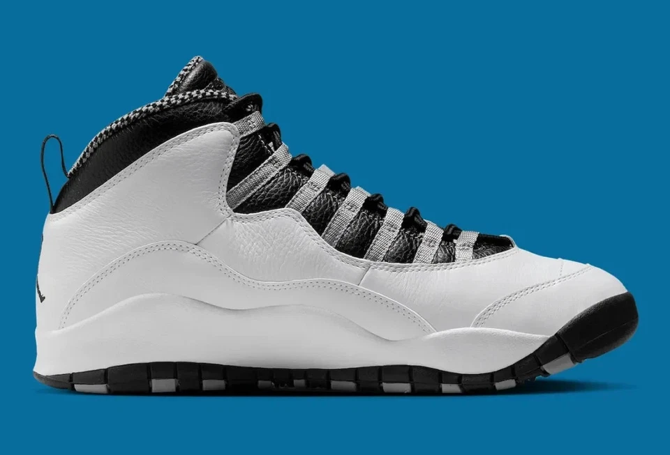 Talla 7-13 Air Jordan 10 Retro OG Acero (2025) HJ6779-104 - Totalmente Nuevo Foto 3 de 4