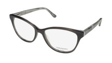 NEW VERA WANG LUXE ZAARA EYEGLASS FRAME DO OVAL PLASTIC 50-15-133 WOMENS GRAY